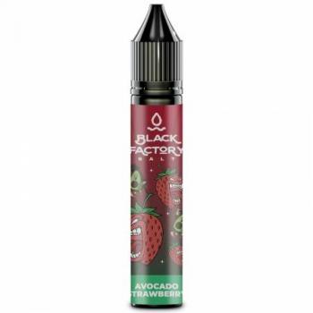 Жидкость для электронных сигарет Black Factory Salt Avocado Strawberry 25 мг  , 50 мг ,  30 мл