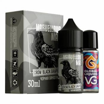 Набор для самостоятельного изготовления Marvellous Max Salt 50 Crow Black Grape 30 мл