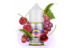 Жидкость для электронных сигарет ELFLIQ Nic Salts Grape Cherry 50 мг 30 мл