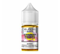 Жидкость для электронных сигарет ELFLIQ Nic Salts Strawberry Raspberry Cherry Ice 50 мг 30 мл