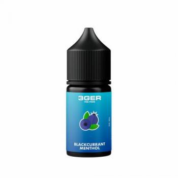 Жидкость для электронных сигарет 3Ger Salt Blackcurrant Menthol 50 мг 30 мл