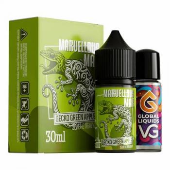 Набор для самостоятельного изготовления Marvellous Max Salt 50 Gecko Green Apple 30 мл