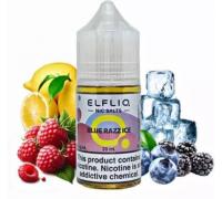Жидкость для электронных сигарет ELFLIQ Nic Salts Blue Razz Ice 50 мг 30 мл