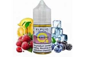 Жидкость для электронных сигарет ELFLIQ Nic Salts Blue Razz Ice 50 мг 30 мл