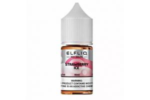 Жидкость для электронных сигарет ELFLIQ Nic Salts Strawberry Ice 50 мг 30 мл