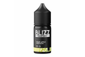 Жидкость для электронных сигарет Blizz Salt Sour Apple with Kiwi 30 мг , 50 мг 30 мл