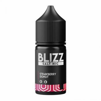 Жидкость для электронных сигарет Blizz Salt Strawberry Donut 30 мг , 50 мг 30 мл