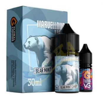 Набор для самостоятельного изготовления Marvellous Max Salt 50 Bear Mint Candy 30 мл