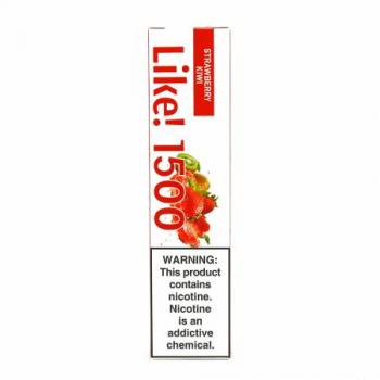 Одноразовая Pod система Like! 1500 Strawberry Kiwi 50 мг 1100 мАч
