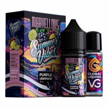 Набор для самостоятельного изготовления Marvellous Summer Vibes Salt 50 Purple Lemonade 30 мл