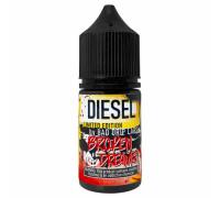 Жидкость для электронных сигарет Bad Drip Diesel Salt Broken Dreams 50 мг 30 мл Жидкость для электронных сигарет Bad Drip Diesel Salt Broken Dreams 50 мг 30 мл
