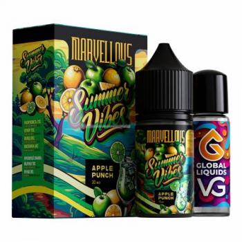 Набор для самостоятельного изготовления Marvellous Summer Vibes Salt 50 Apple Punch 30 мл