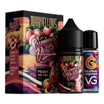 Набор для самостоятельного изготовления Marvellous Summer Vibes Salt 50 Peach Ice Tea 30 мл