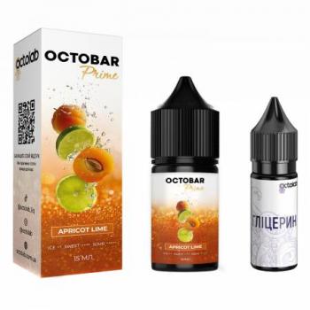 Набор для самостоятельного изготовления Octobar Prime Salt 50 Apricot Lime 30 мл