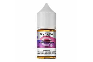 Жидкость для электронных сигарет ELFLIQ Nic Salts Blueberry Sour Raspberry 50 мг 30 мл