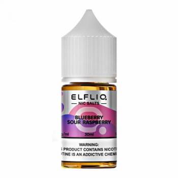 Жидкость для электронных сигарет ELFLIQ Nic Salts Blueberry Sour Raspberry 50 мг 30 мл