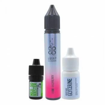 Набор для самостоятельного изготовления Liquid Lab Lucky Chrome Salt 50 Raspberry 30 мл