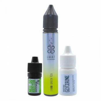 Набор для самостоятельного изготовления Liquid Lab Lucky Chrome Salt 50 Green Tea 30 мл