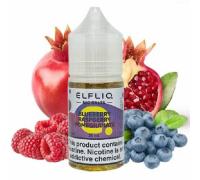 Жидкость для электронных сигарет ELFLIQ Nic Salts Blueberry Raspberry Pomegranate 50 мг 30 мл