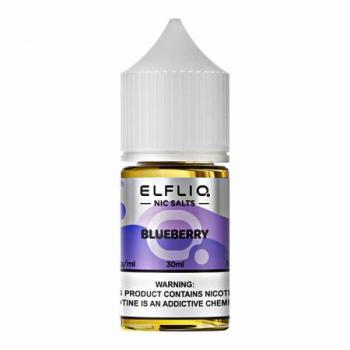 Жидкость для электронных сигарет ELFLIQ Nic Salts Blueberry 50 мг 30 мл