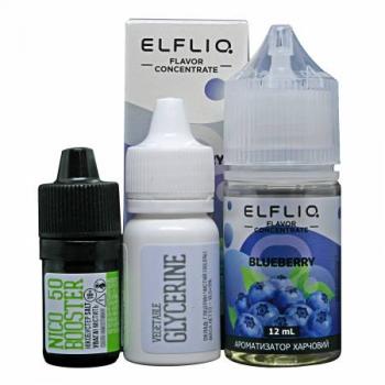 Жидкость для электронных сигарет ELFLIQ Nic Salts Blueberry 50 мг 30 мл
