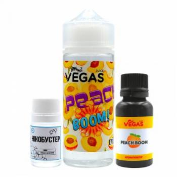 Жидкость для электронных сигарет Vegas Peach Boom 120 мл