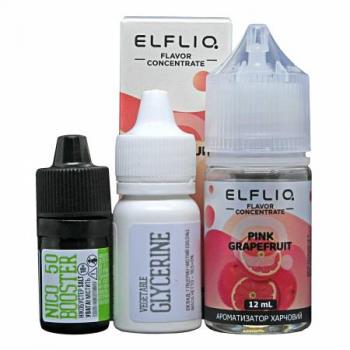 Жидкость для электронных сигарет ELFLIQ Nic Salts Pink Grapefruit 50 мг 30 мл