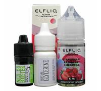 Жидкость для электронных сигарет ELFLIQ Nic Salts Strawberry Raspberry Cherry Ice 50 мг 30 мл